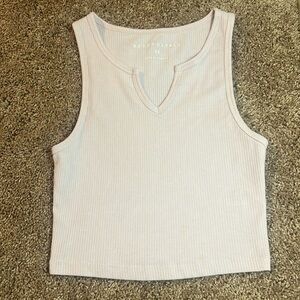 Aeropostale XS pink crop tank top